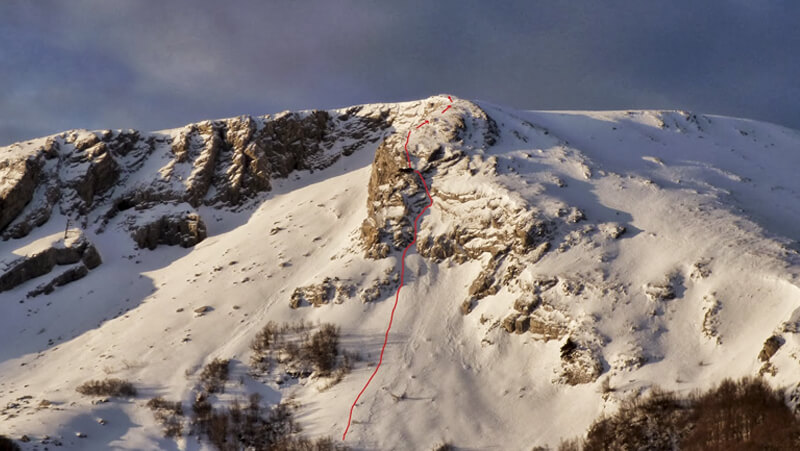 Alpinismo su ghiaccio - “PSICOLOGICA” – Monte Pollino