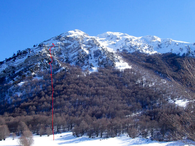 Alpinismo su ghiaccio - E i diavoli ballano sul monte Pollino