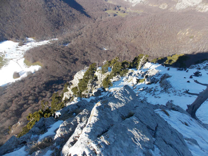 Alpinismo su ghiaccio - Cresta NO monte Pollino