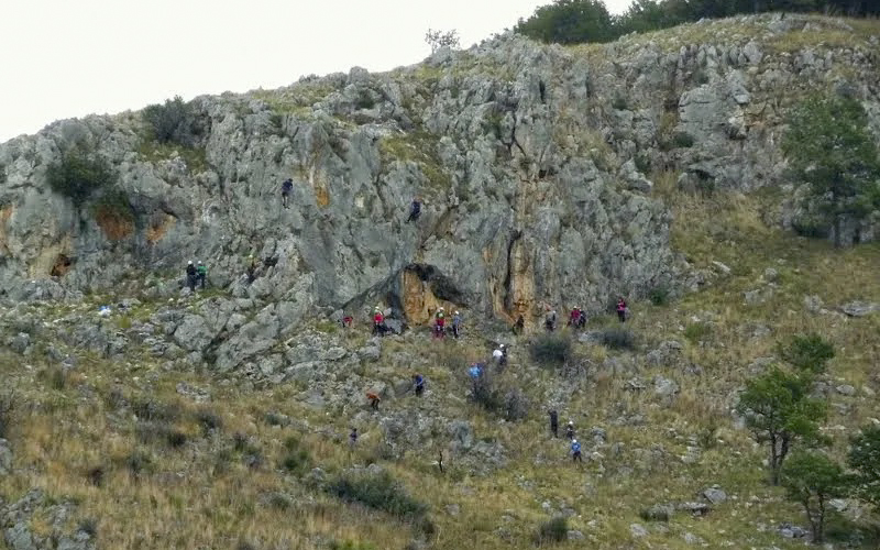 Vie Arrampicata Monte Cornice - Castrovillari nel Parco nazionale del Pollino