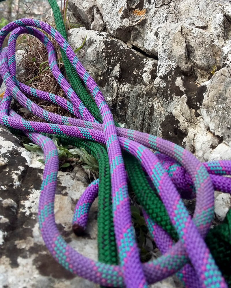 Cordini e fettucce alpinismo