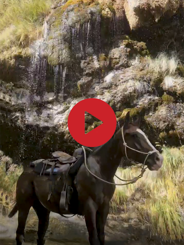 Video cascata Tufarazzo a cavallo ©Riccardo Sartori
