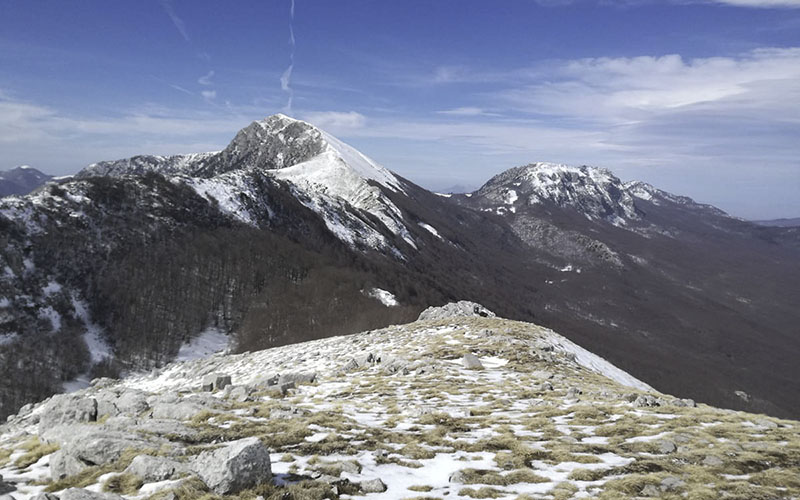 Escursione invernale Monte Manfriana