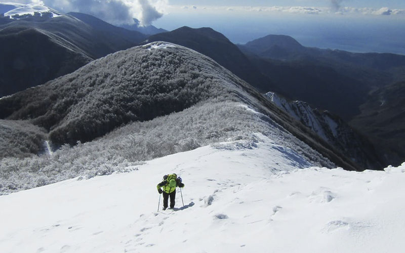Escursione invernale Monte La Calvia