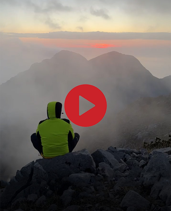 Vista panoramica dalla vetta del Monte Montea al tramonto ©Antonio Di Paola