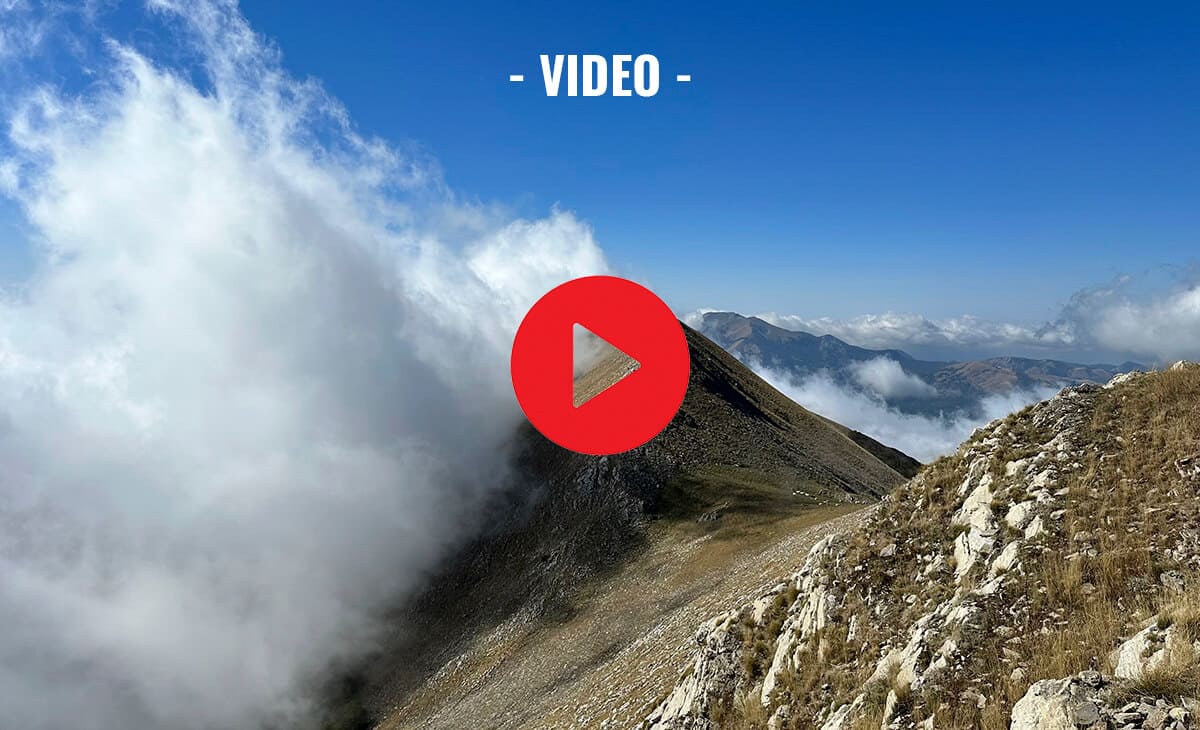 Monte Alpi dalla cima Santa Croce &copy;Antonio Di Paola