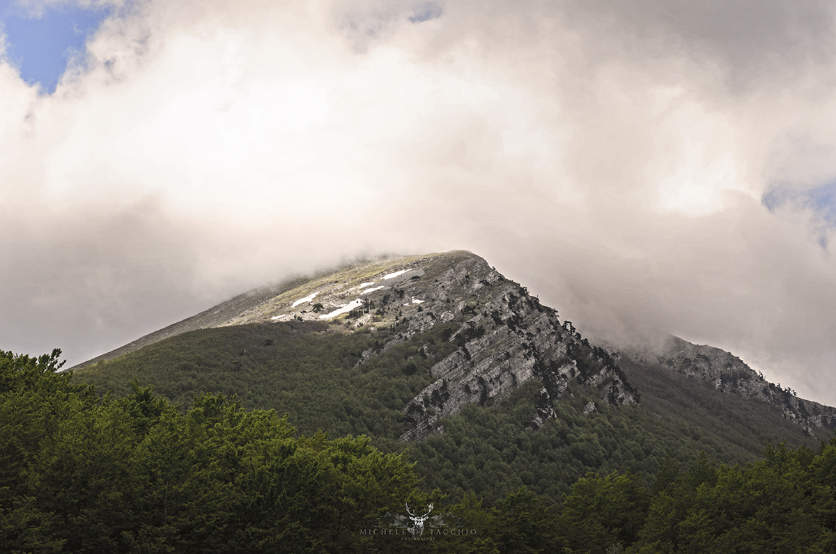 Panorama dalla vetta del Monte Pollino con vista sulle montagne circostanti &copy;Michele di Tacchio