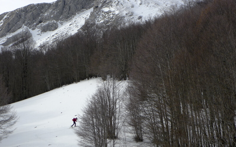 Scialpinismo Monte Pollino - Spallone Nord