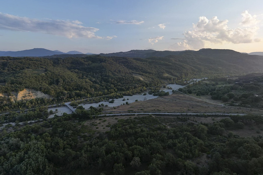Corso del torrente Serrapotamo nel territorio di Calvera