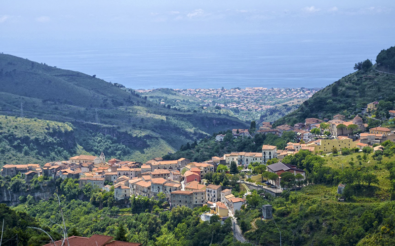 Tortora, borgo del Parco del Pollino