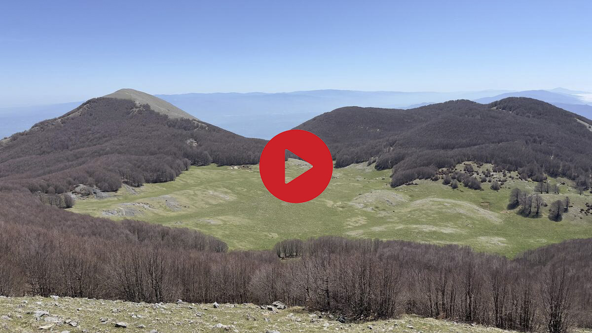 Video escursionismo al Campo di Annibale in Calabria &copy;Antonio Di Paola