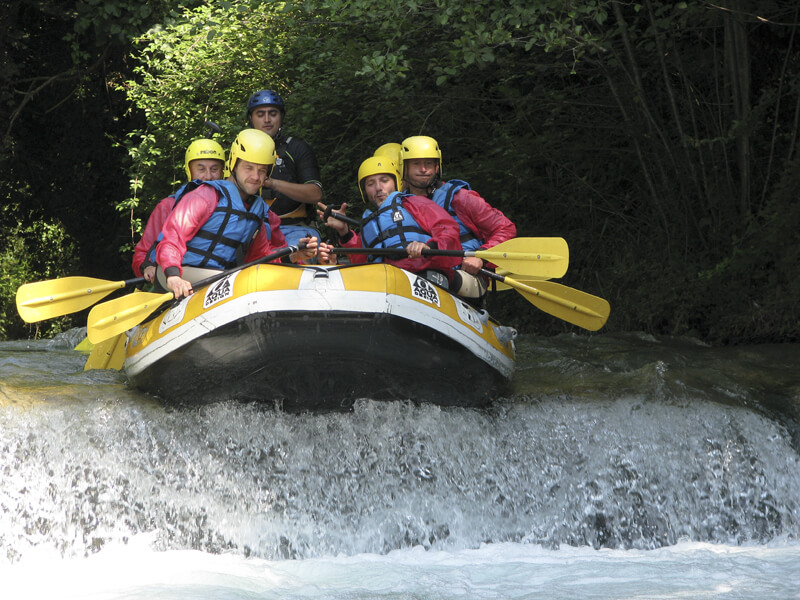 Rafting fiume Lao Parco Pollino