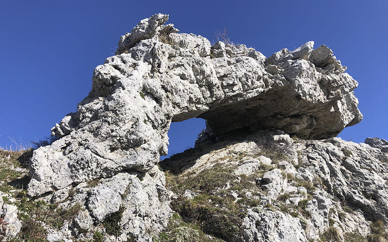 Escursione nei pressi dell’arco di pietra di Timpone Vaccaro ©Gruppo Speleo Pollino
