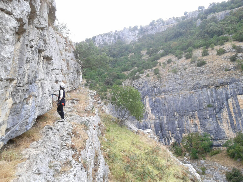 Vie ferrate Parco Pollino - Ferrata del Caldanello