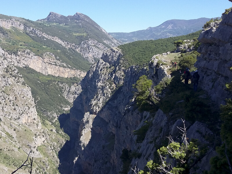 Vie ferrate Parco Pollino - Via delle capre